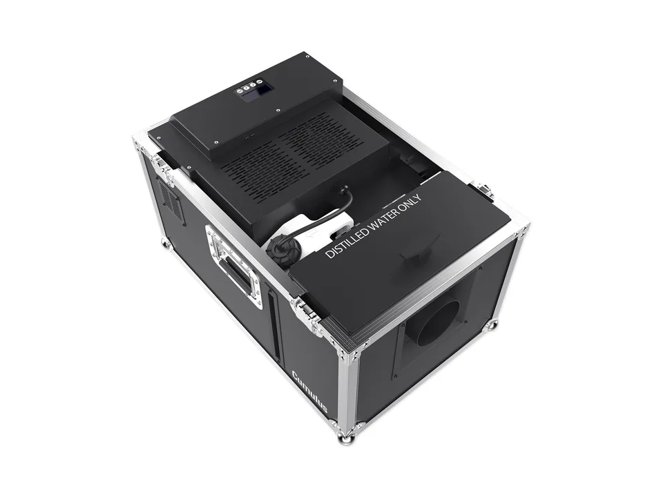 Low-lying fog machine