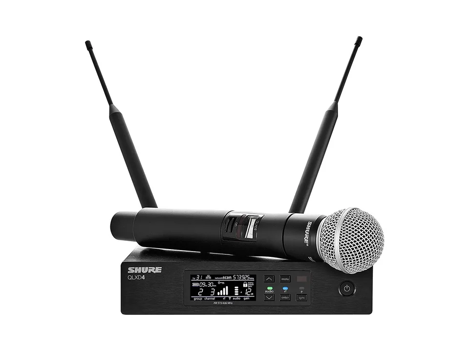 Shure QLXD wireless rack